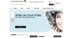 Desktop Screenshot of chausseconfort.com